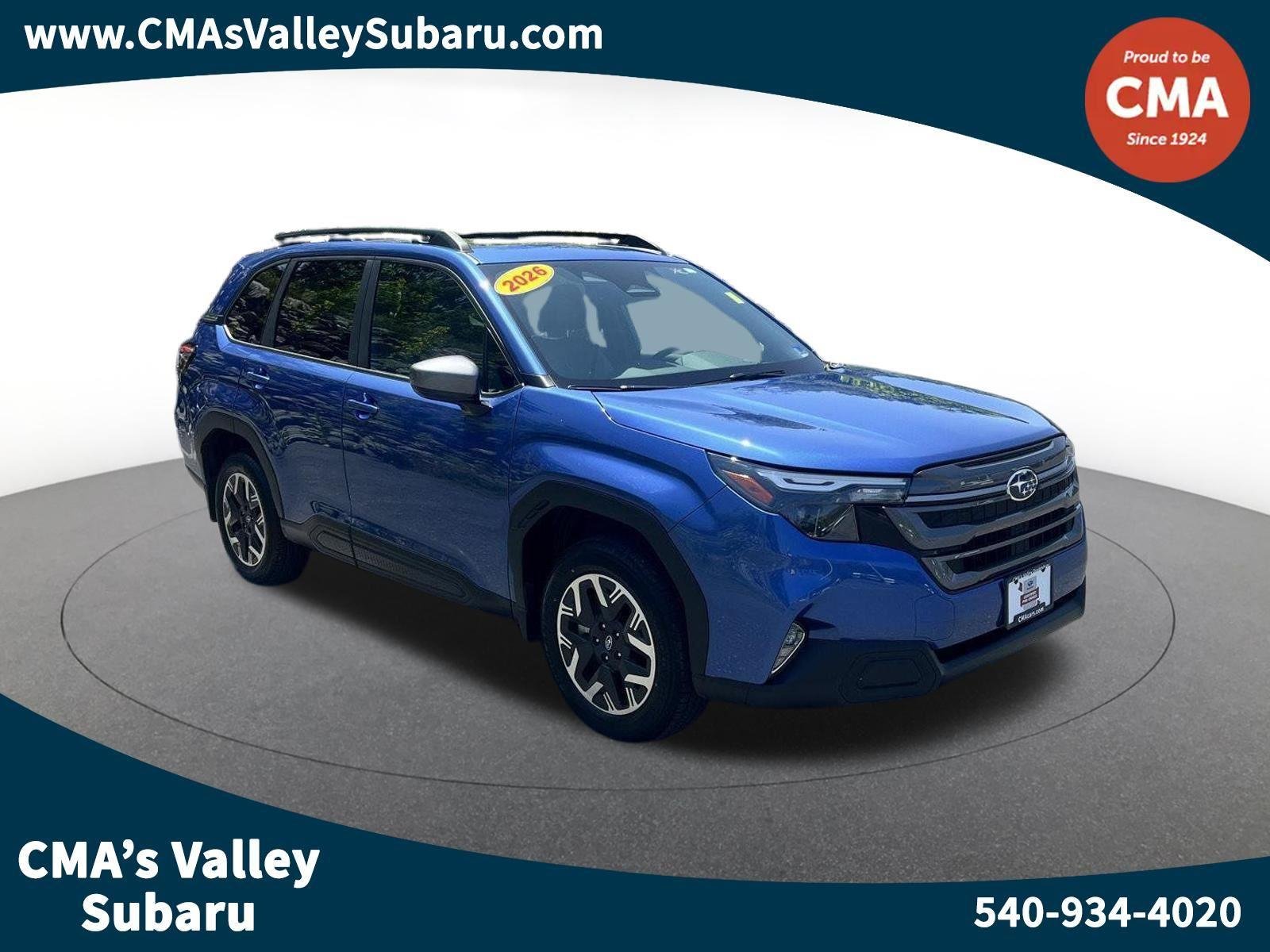 Used 2026 Daybreak Blue Pearl Subaru Premium image 1