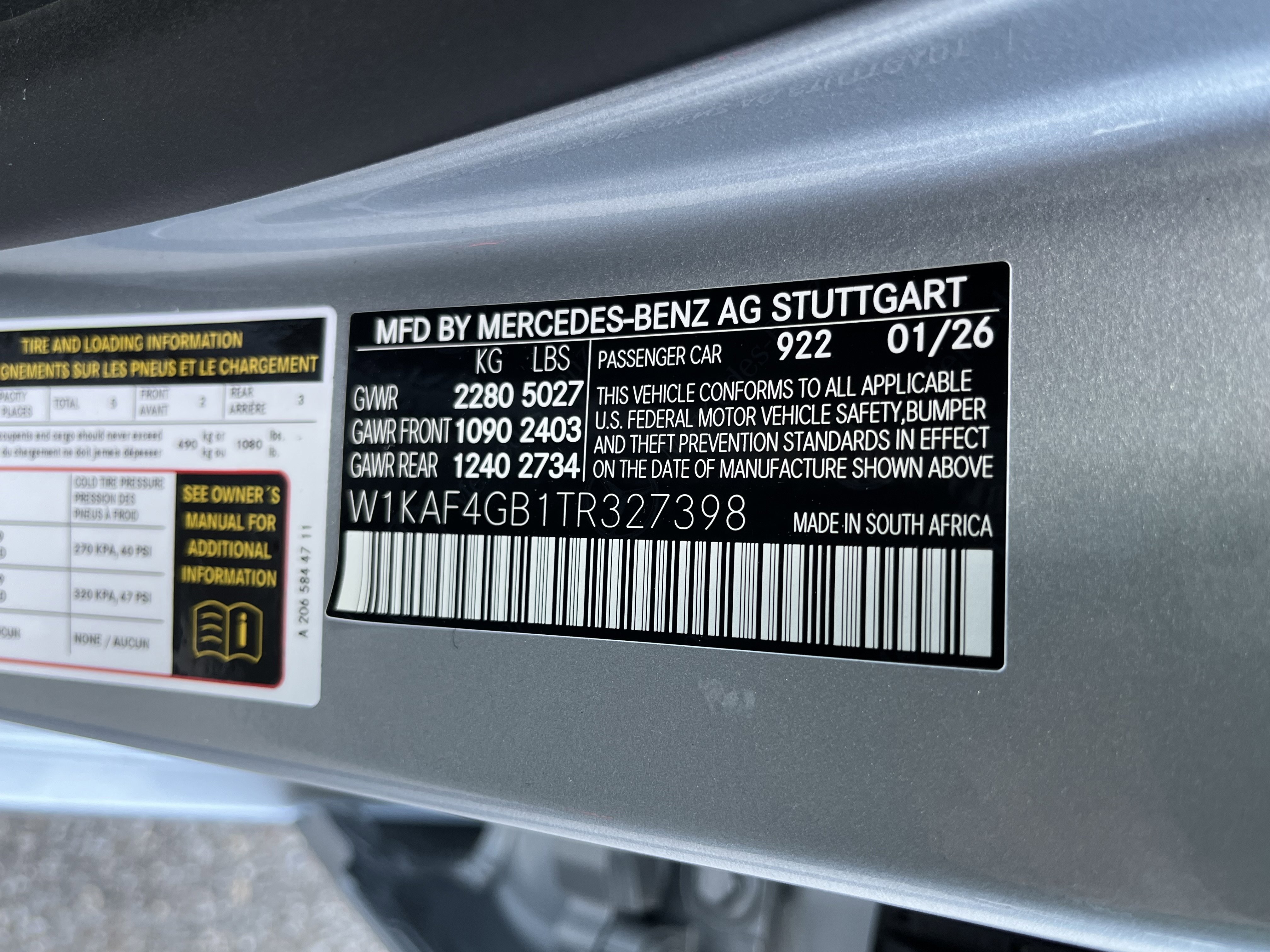 New 2026 Cirrus Silver Metallic Mercedes-Benz C 300 image 30