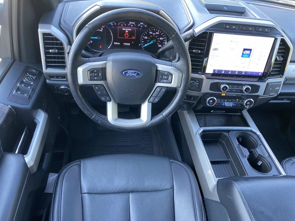 Certified Used 2022 Iconic Silver Metallic Ford Lariat image 16