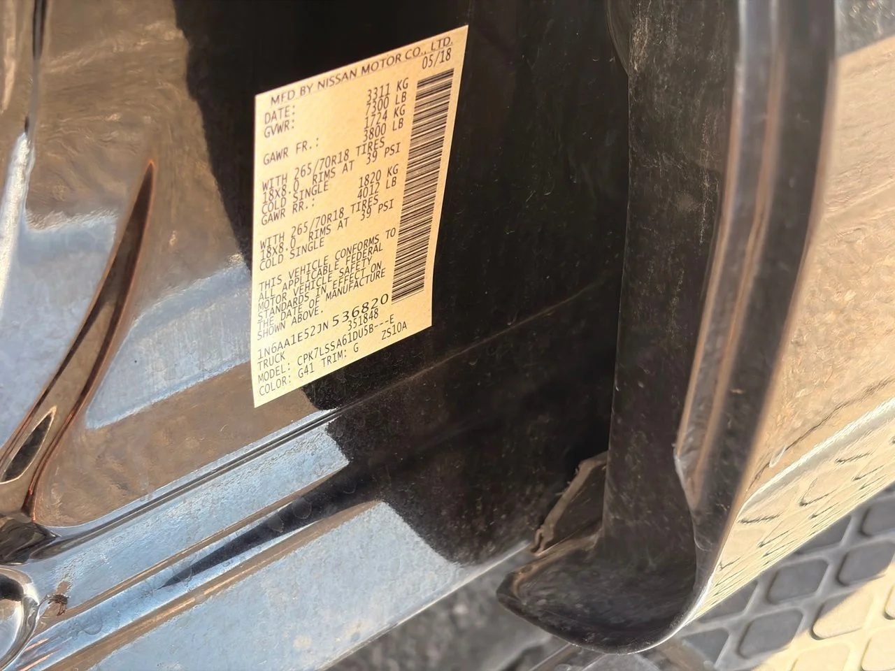 Used 2018 Magnetic Black Nissan SV image 29