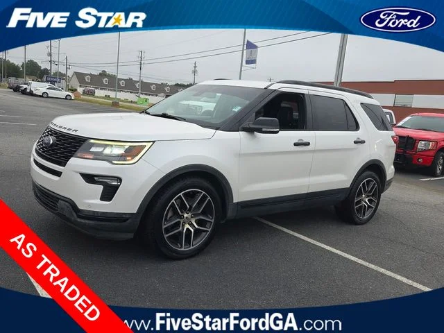 Used 2019 White Ford Sport image 3