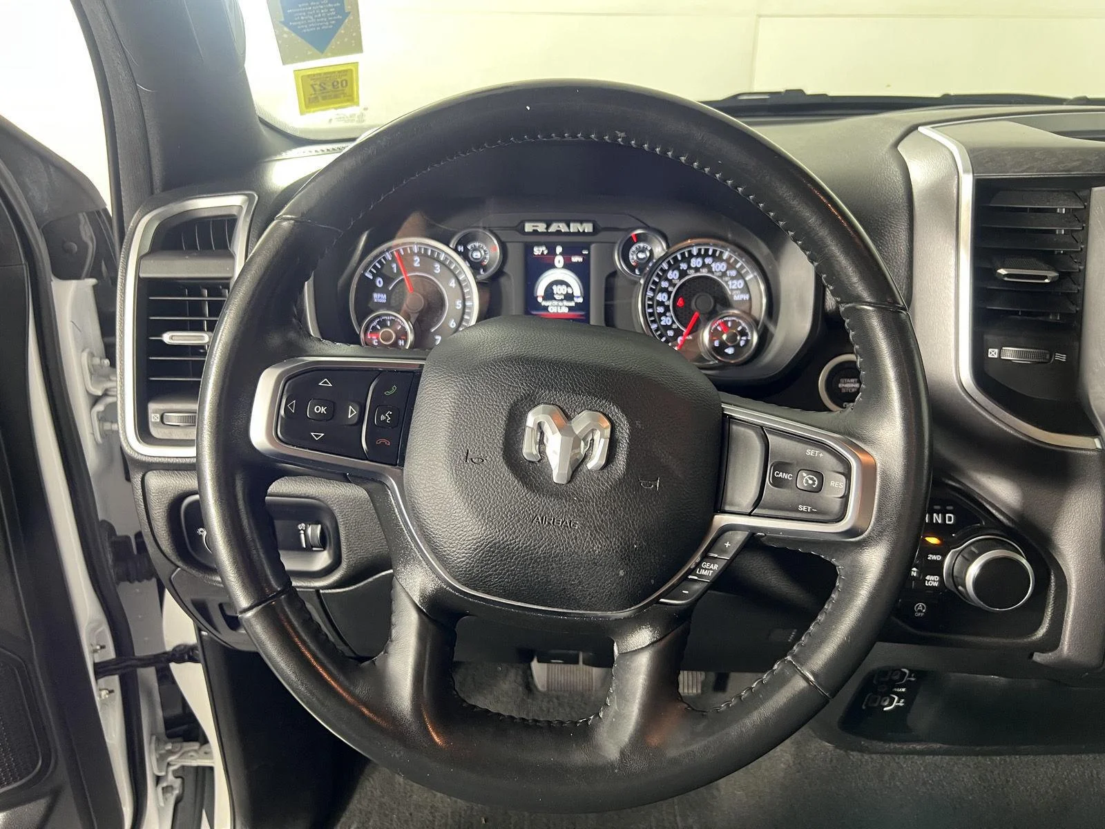 Used 2024 Bright White Clearcoat Ram Big Horn image 18