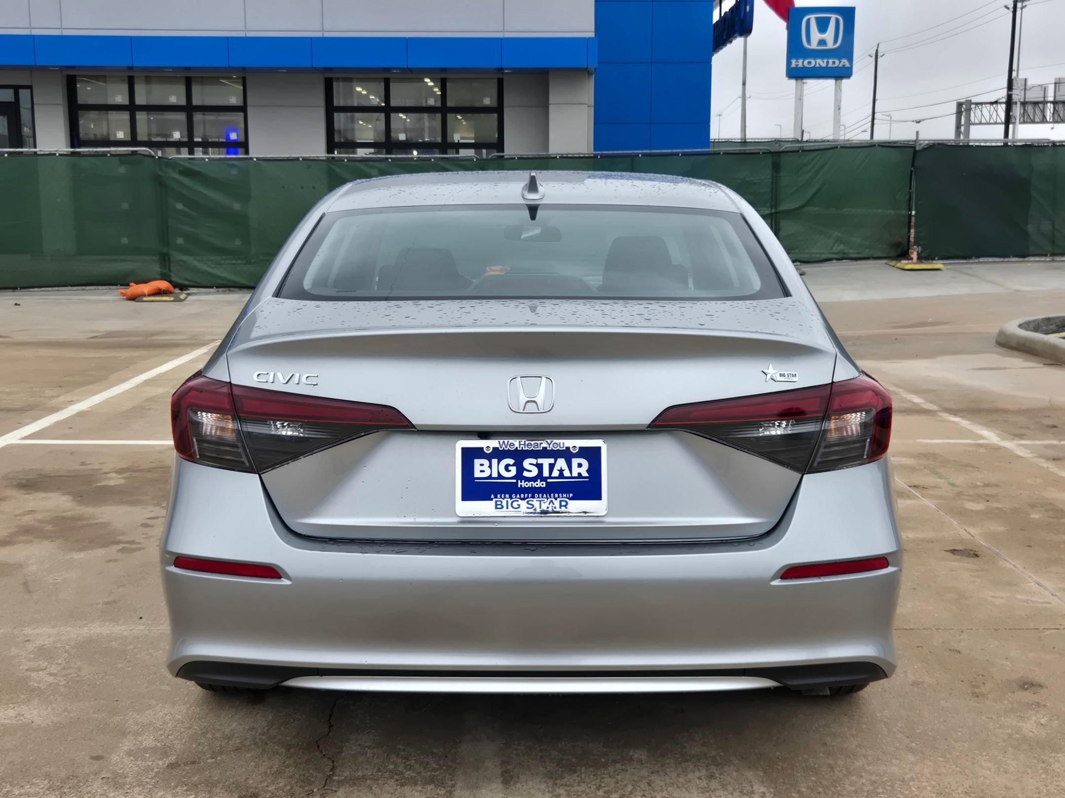 New 2026 Solar Silver Metallic Honda LX image 5