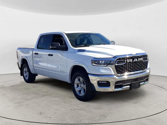 New 2026 Bright White Ram BIG HORN CREW CAB 4X4 5