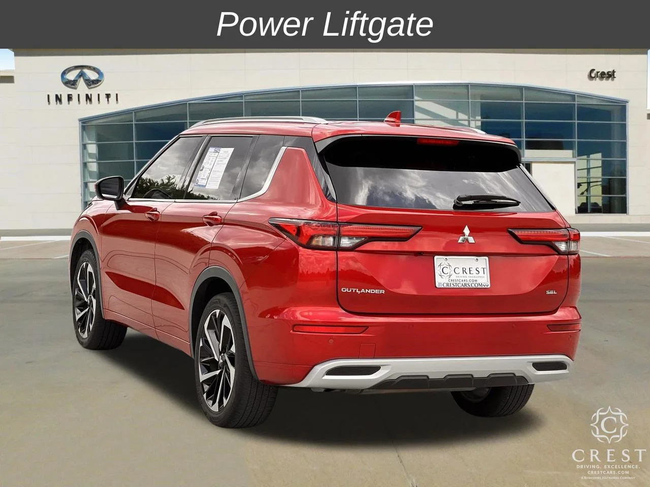 Used 2023 Red Mitsubishi SEL image 7