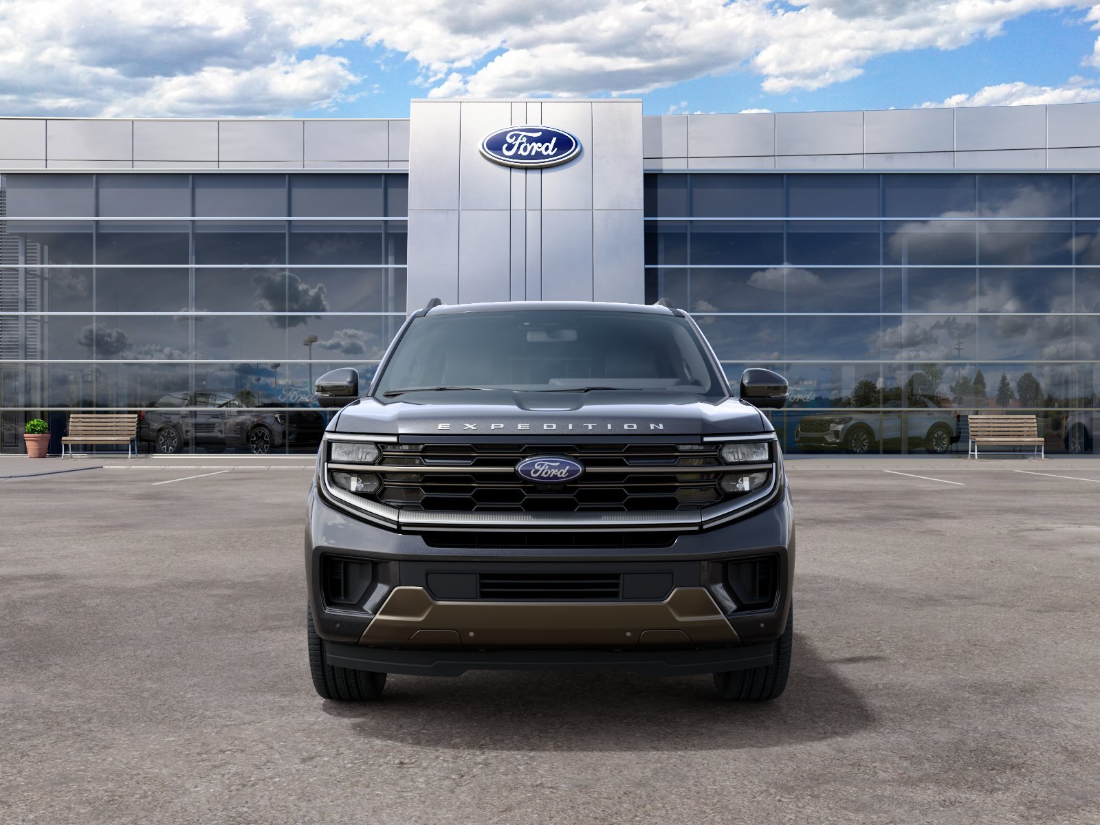 New 2027 Dark Matter Gray Metallic Ford King Ranch® image 26