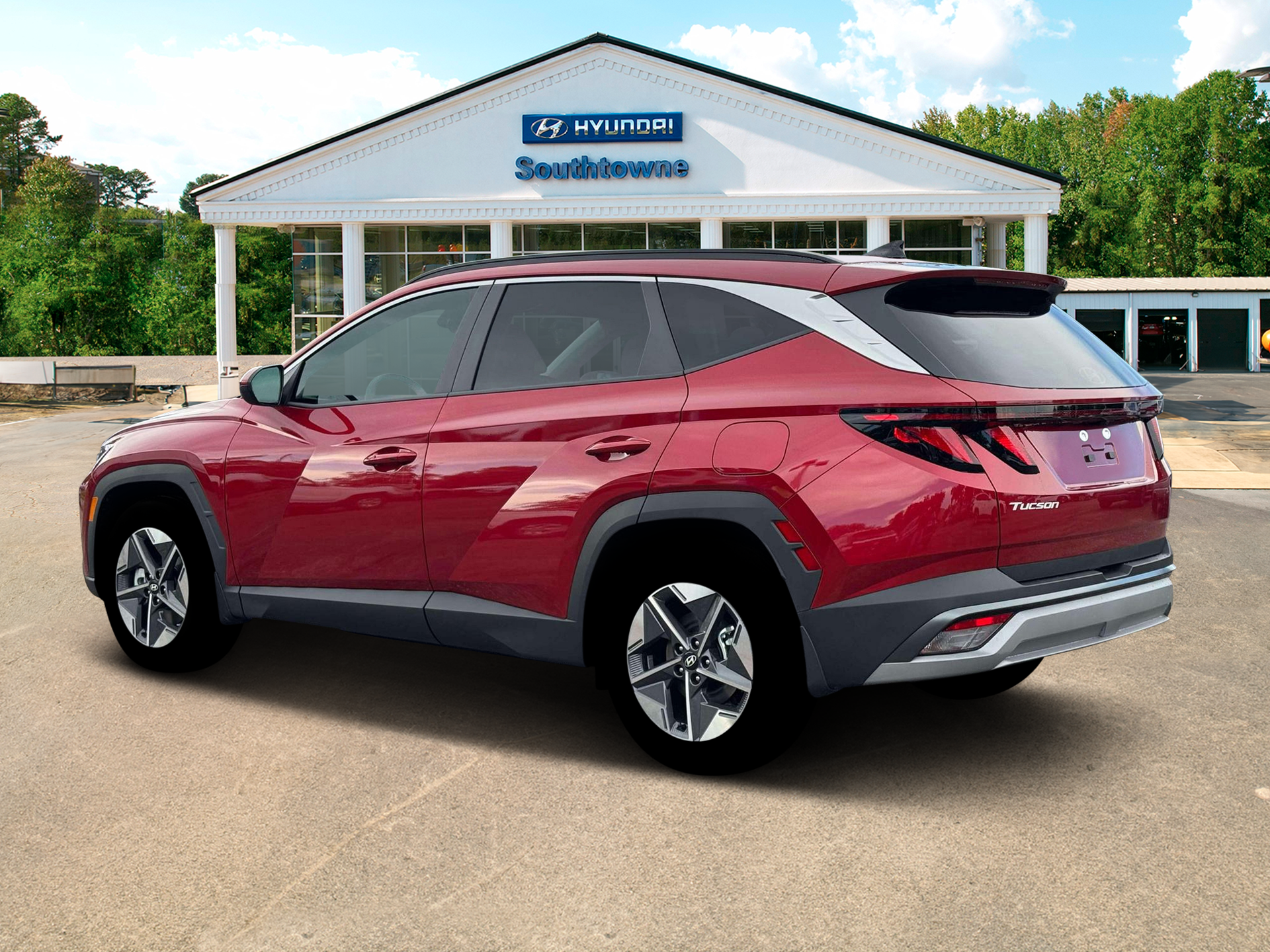 New 2026 Red Hyundai SEL FWD image 4