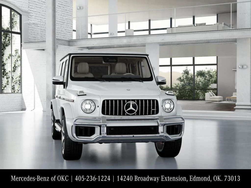 New 2027 MANUFAKTUR Moonlight White Metallic Mercedes-Benz AMG® G 63 SUV image 8
