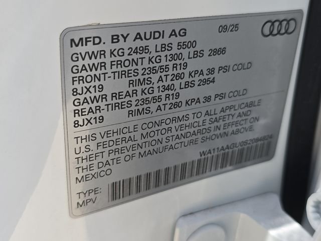 Used 2025 White Audi 2.0T Premium image 39