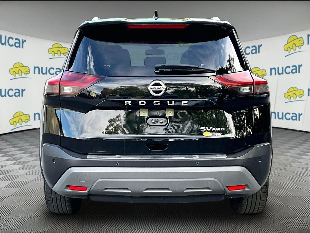 Used 2021 Super Black Nissan SV image 5