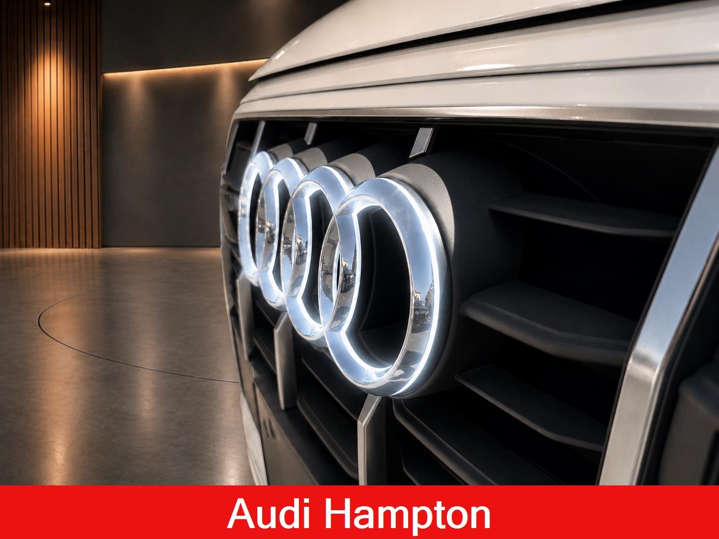 Used 2023 Glacier White Metallic Audi Premium Plus image 2