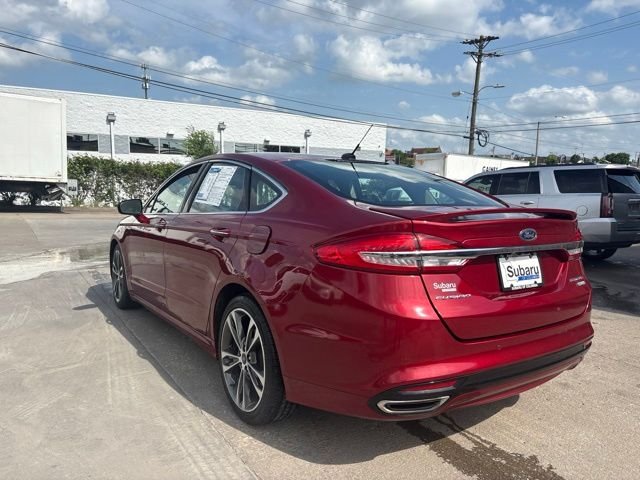 Used 2017 Red Ford Titanium image 5