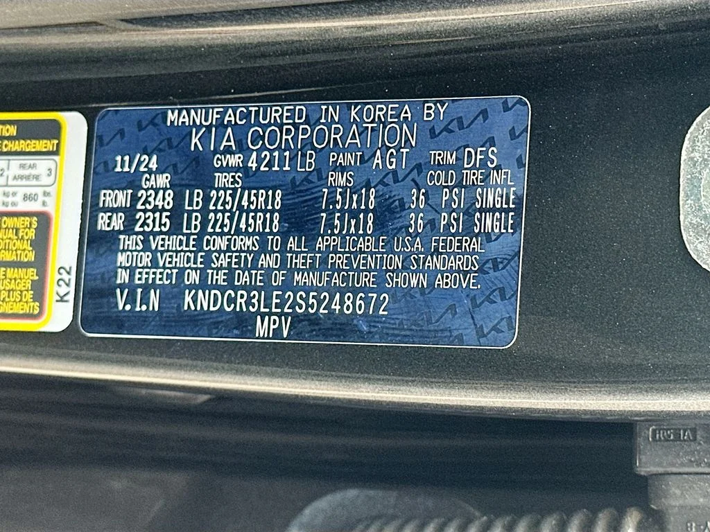 Certified Used 2025 Gray Kia EX Touring image 32