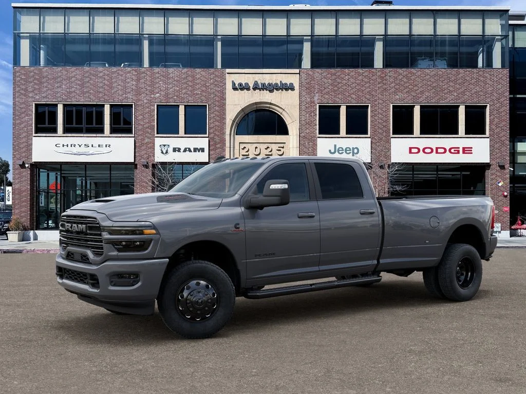 New 2026 Ceramic Gray Clear-Coat Exterior Paint RAM Laramie image 2