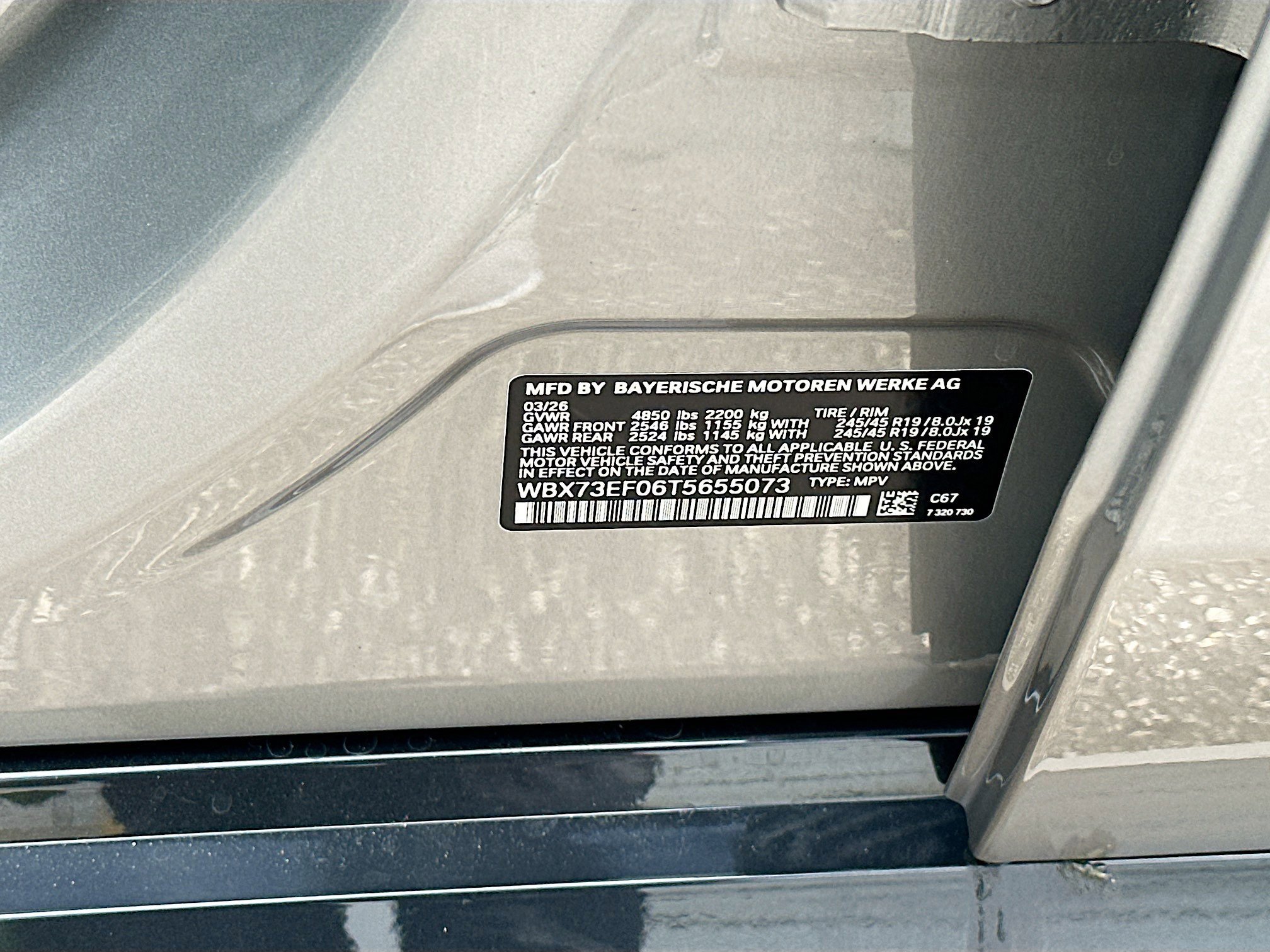 New 2026 Space Silver Metallic BMW xDrive28i image 24