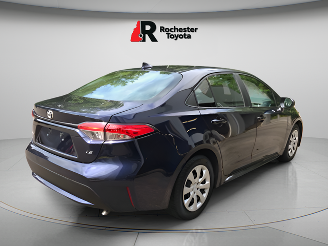 Used 2021 Blue Toyota LE image 7
