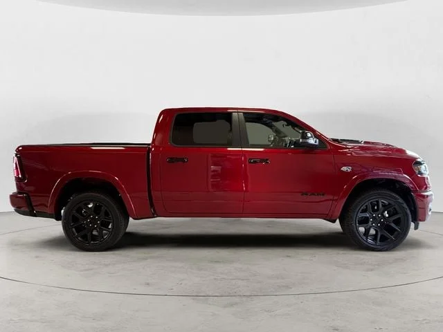New 2026 Molten Red Pearlcoat Ram LARAMIE CREW CAB 4X4 5