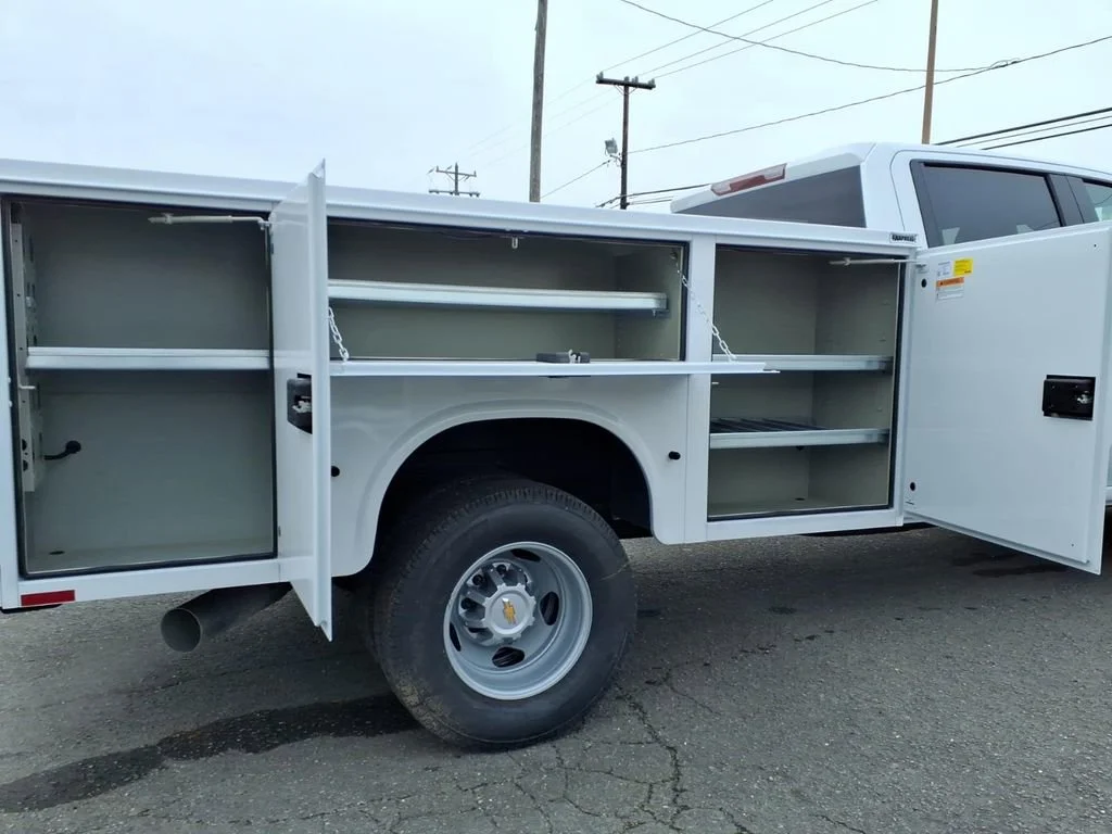 New 2026 Summit White Chevrolet Work Truck image 8