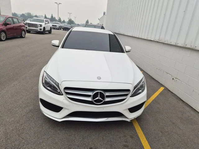 Used 2015 White Mercedes-Benz C 300 image 2