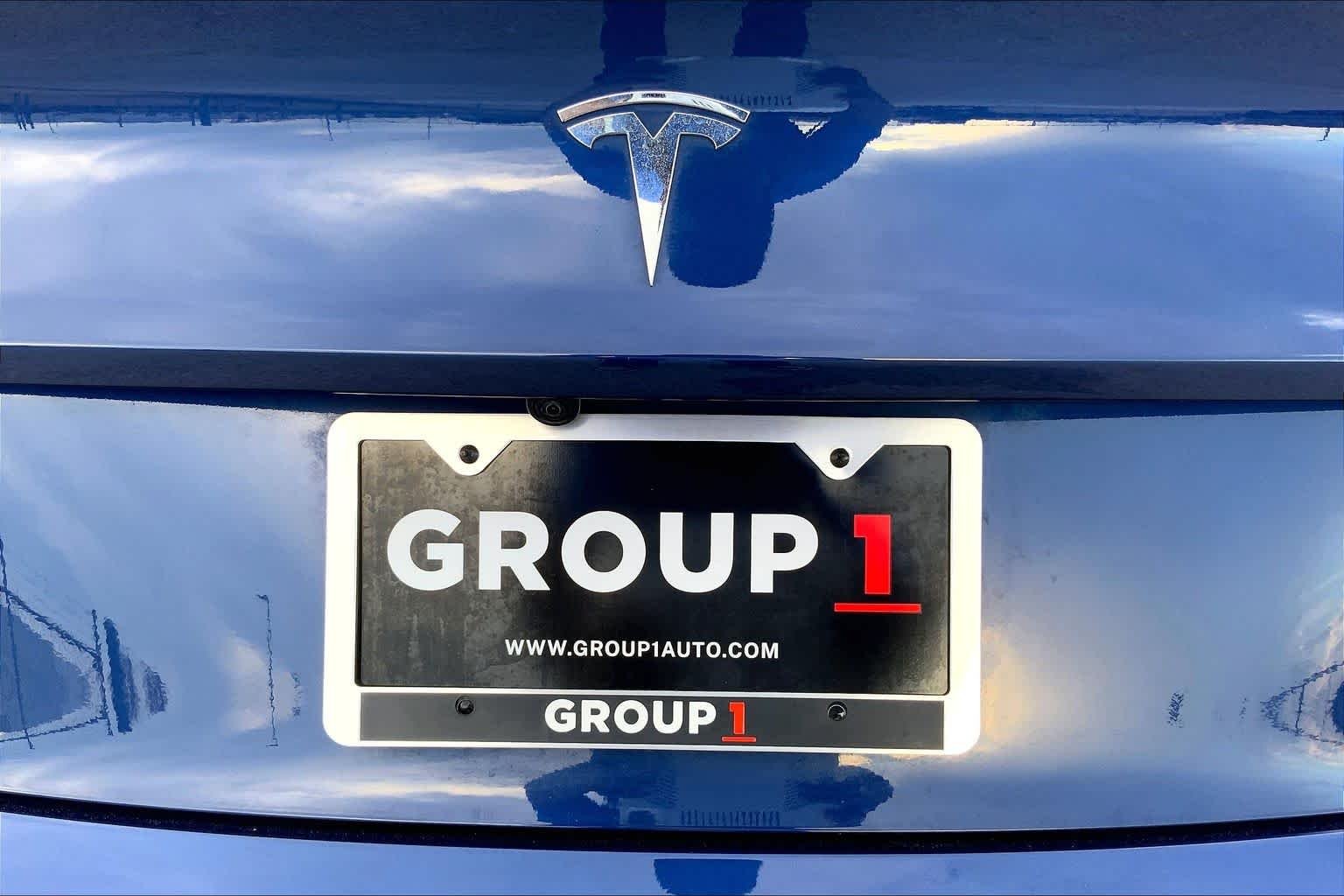 Used 2021 Deep Blue Metallic Tesla Standard Range Plus image 9