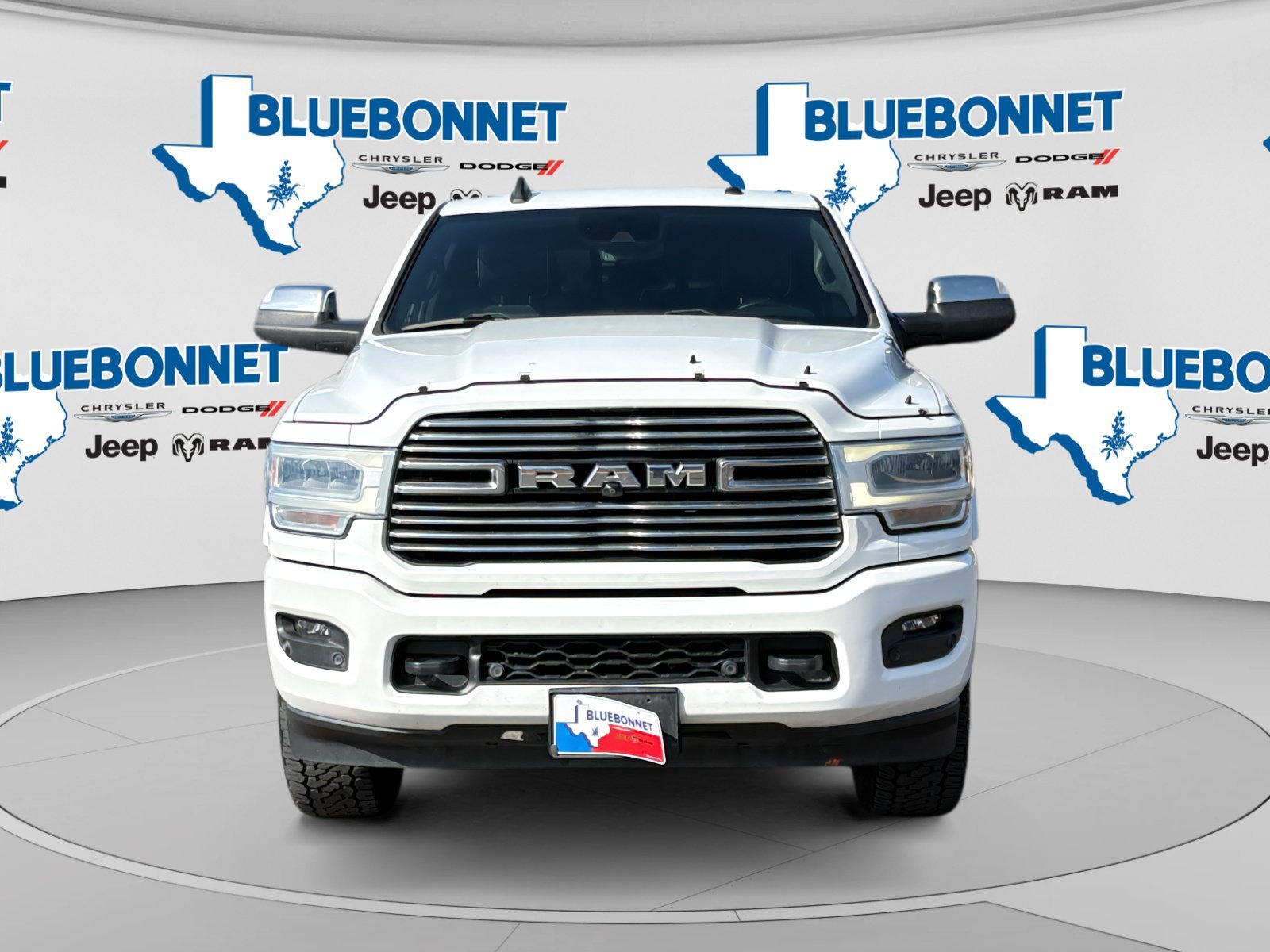 Certified Used 2021 Bright White Clearcoat Ram Laramie image 2