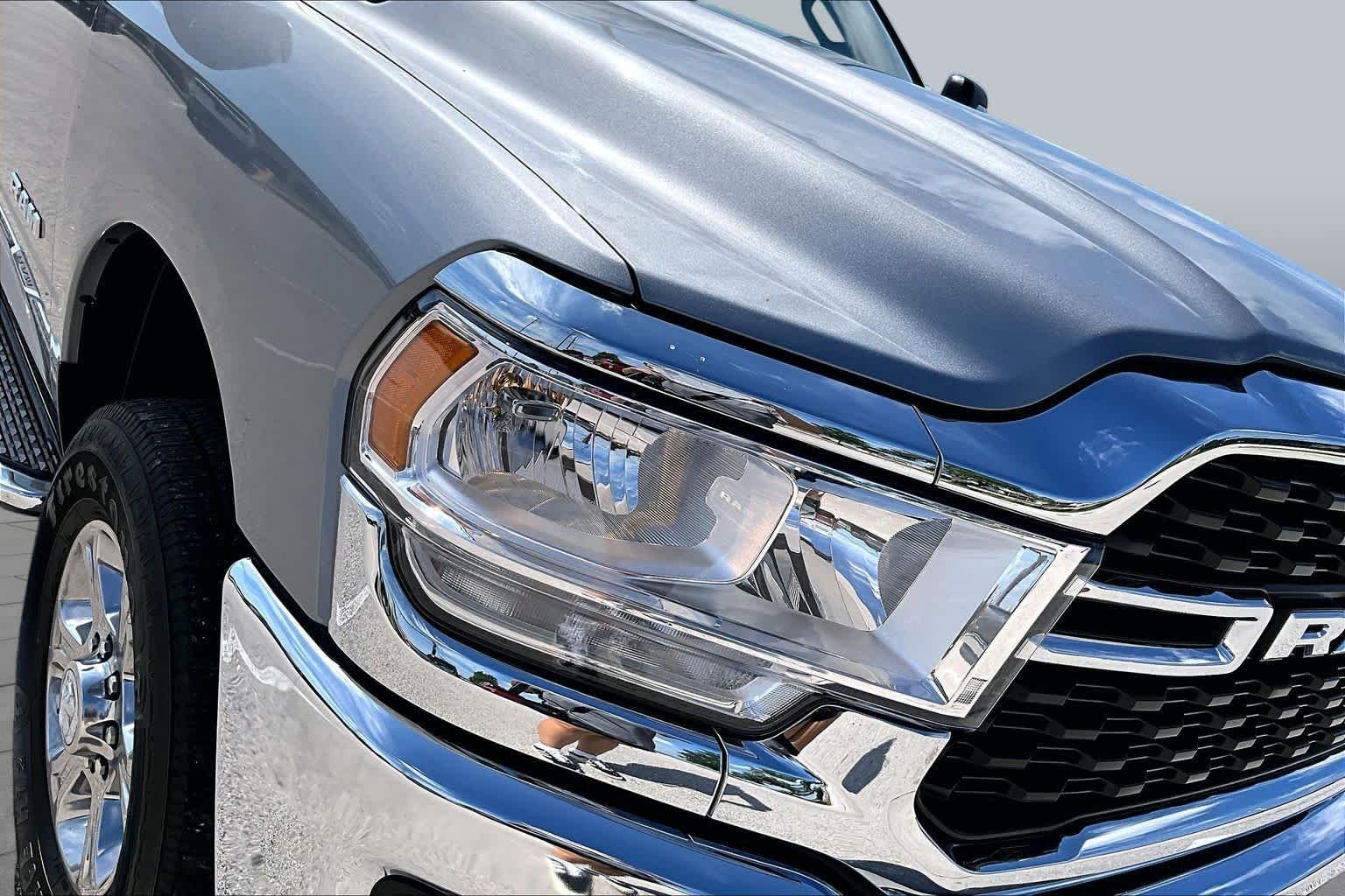 Used 2024 Billet Silver Metallic Clearcoat Ram Big Horn image 28