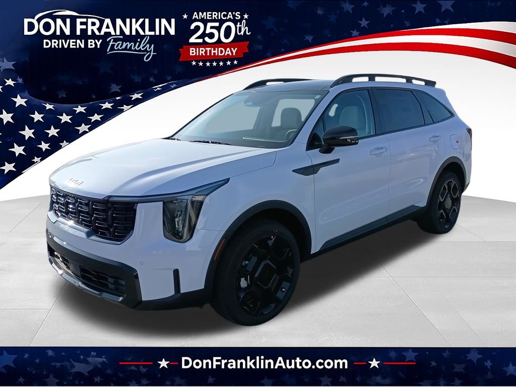 New 2026 Glacial White Pearl Kia X-Line EX AWD image 1