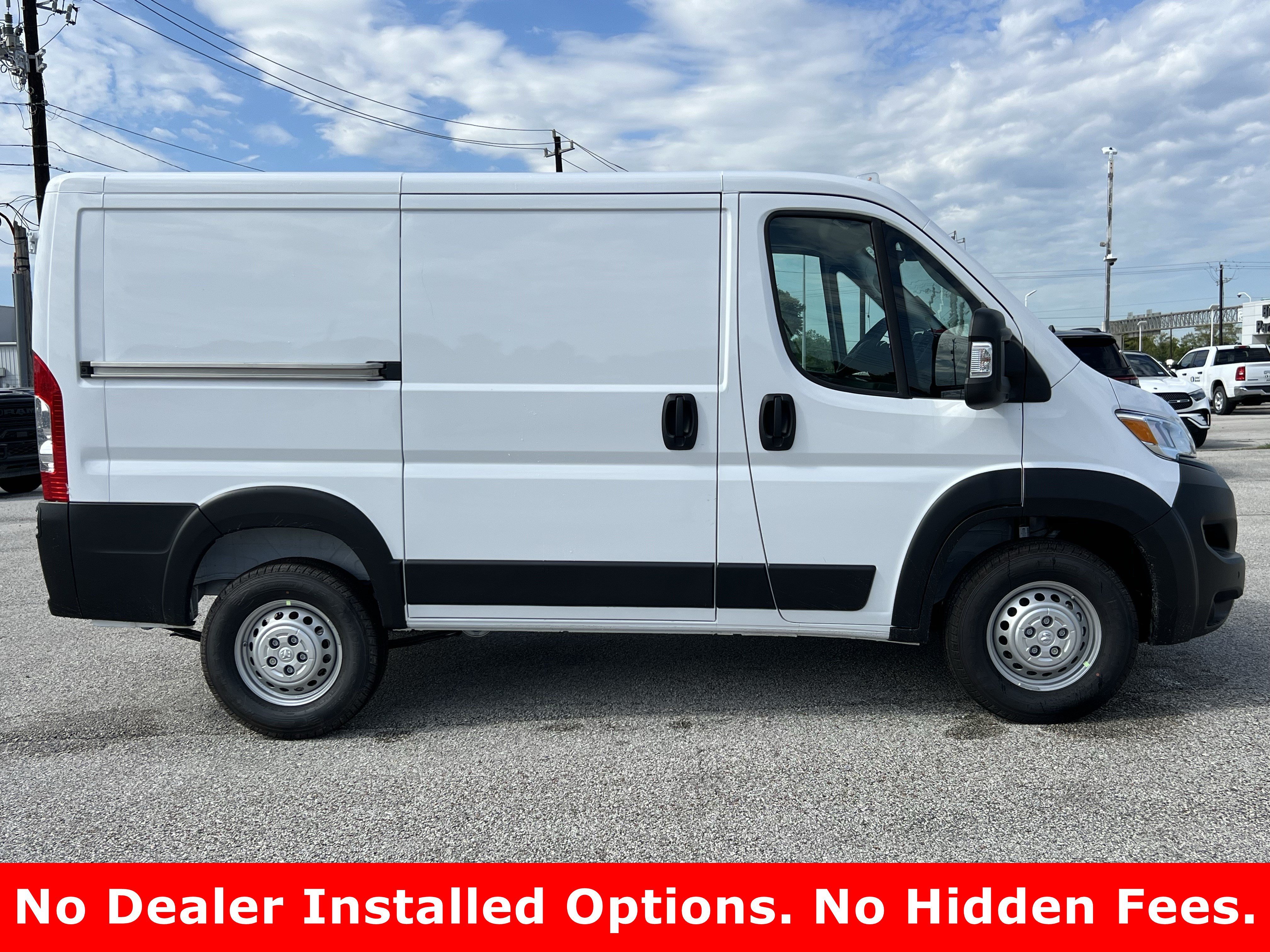 New 2026 Bright White Clear-Coat Exterior Paint RAM Tradesman image 2
