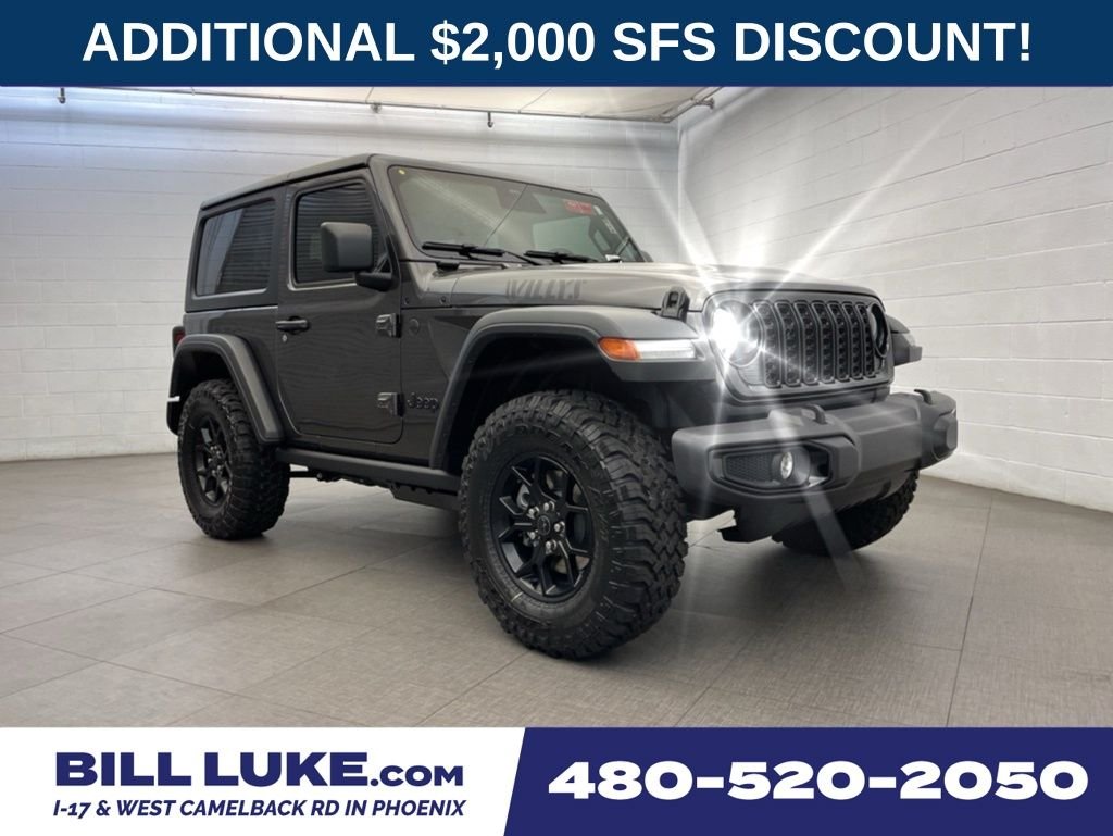 New 2026 Granite Crystal Metallic Clear-Coat Exterior Paint Jeep Willys image 1
