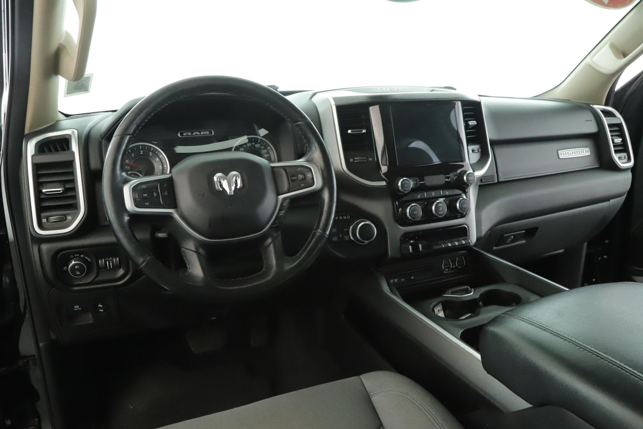 Used 2019 Diamond Black Crystal Pearlcoat Ram Big Horn 4x4 Crew Cab 5