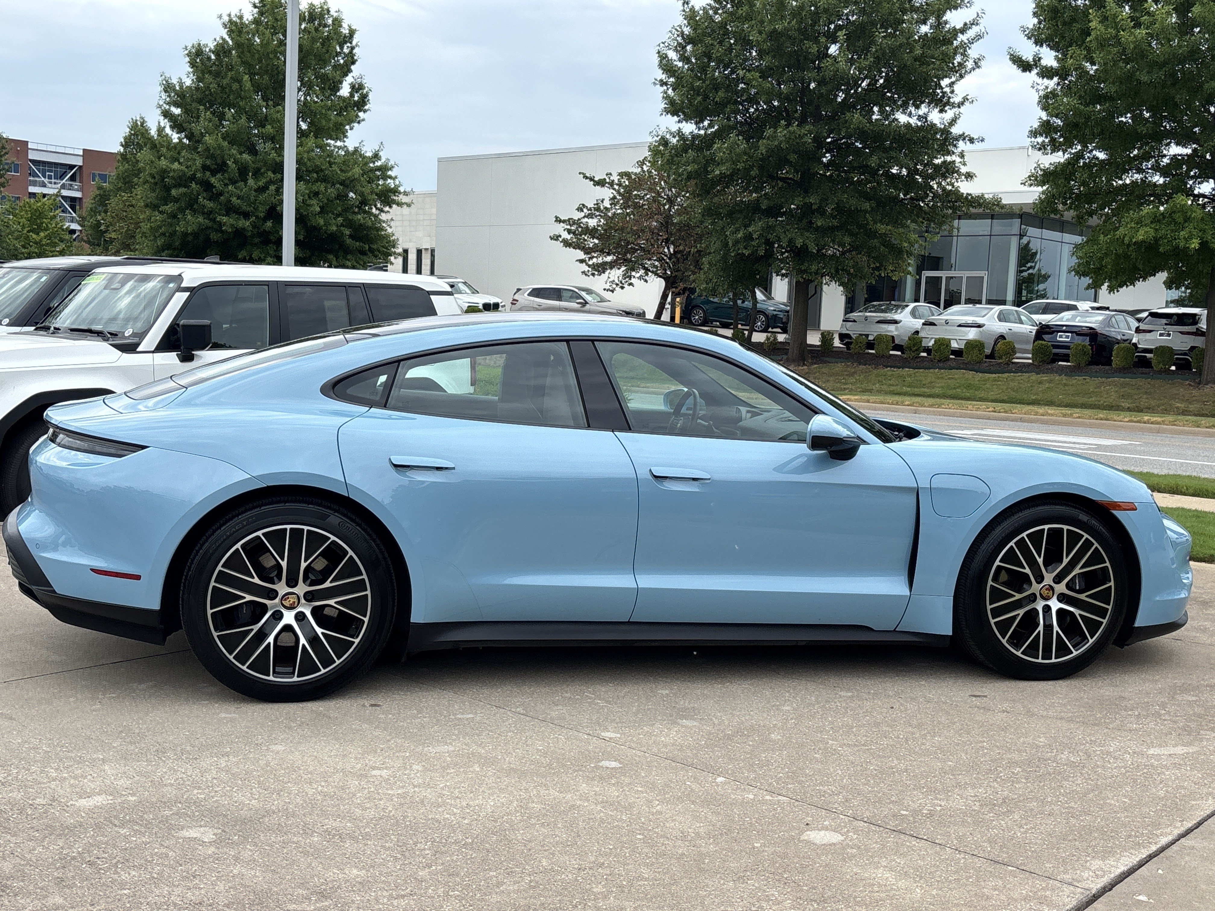 Used 2023 Porsche Taycan Base with VIN WP0AA2Y14PSA16617 for sale in Bentonville, AR