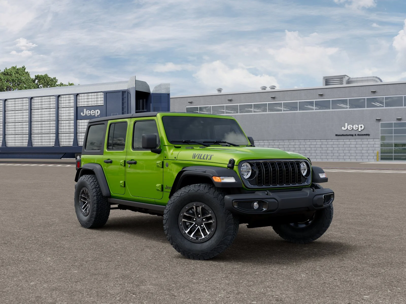 New 2026 Mojito Clear-Coat Exterior Paint Jeep Willys image 5