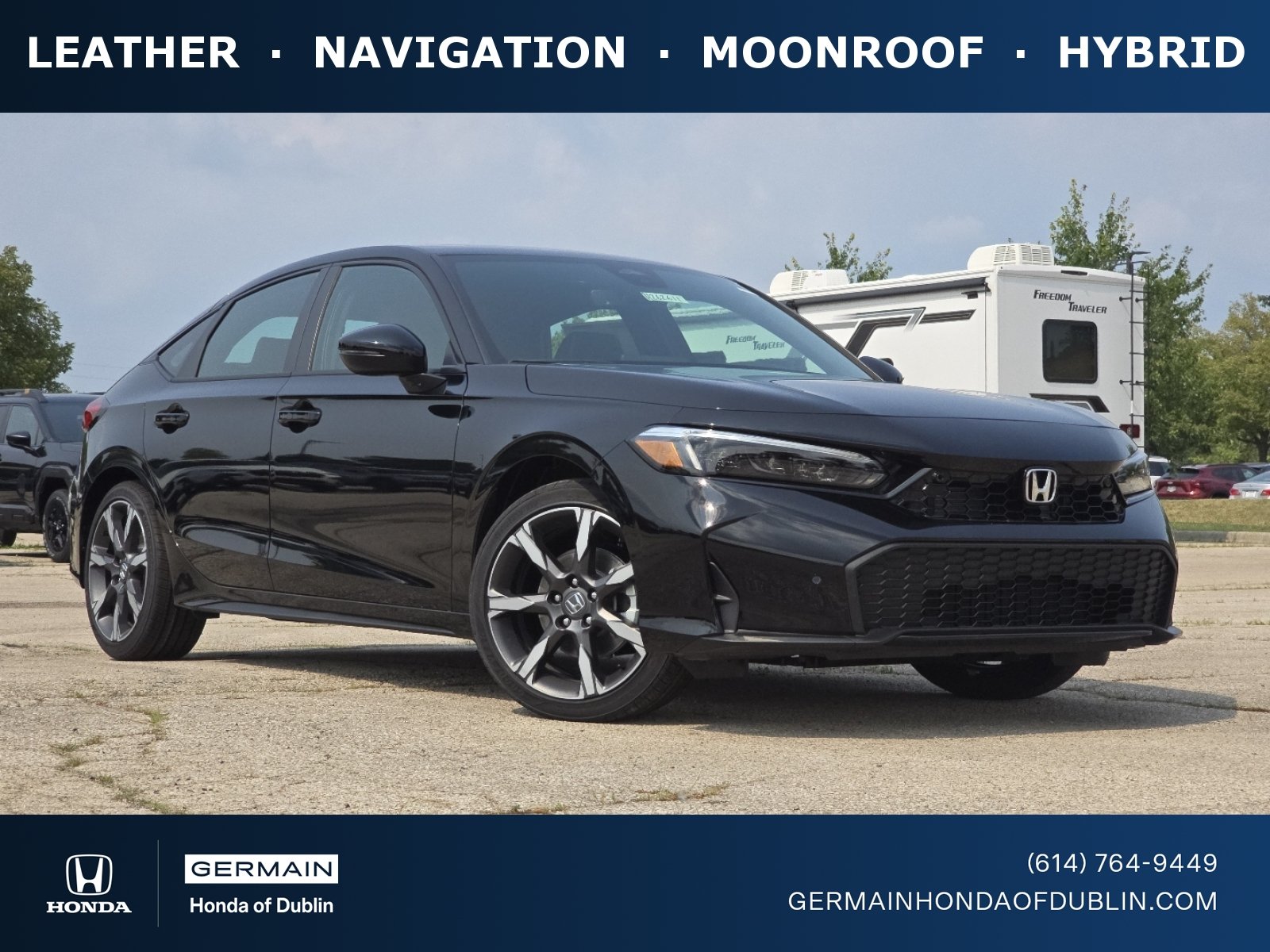 New 2026 Crystal Black Pearl Honda Sport Touring image 1