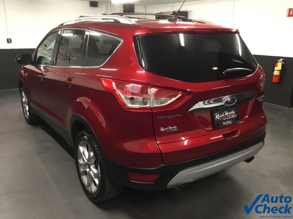 Used 2014 Red Ford Titanium image 7