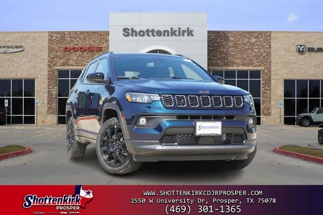 New 2026 Fathom Blue Pearl-Coat Exterior Paint Jeep Latitude image 1