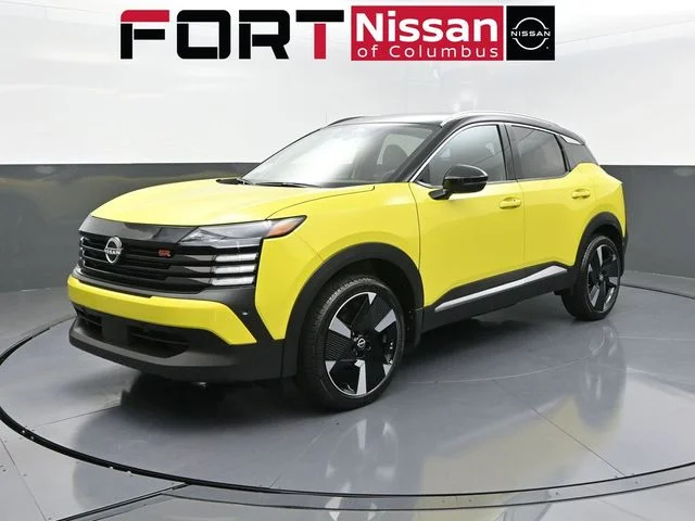 New 2025 Two-tone Yuzu Yellow Metallic / Super Black Nissan SR image 3