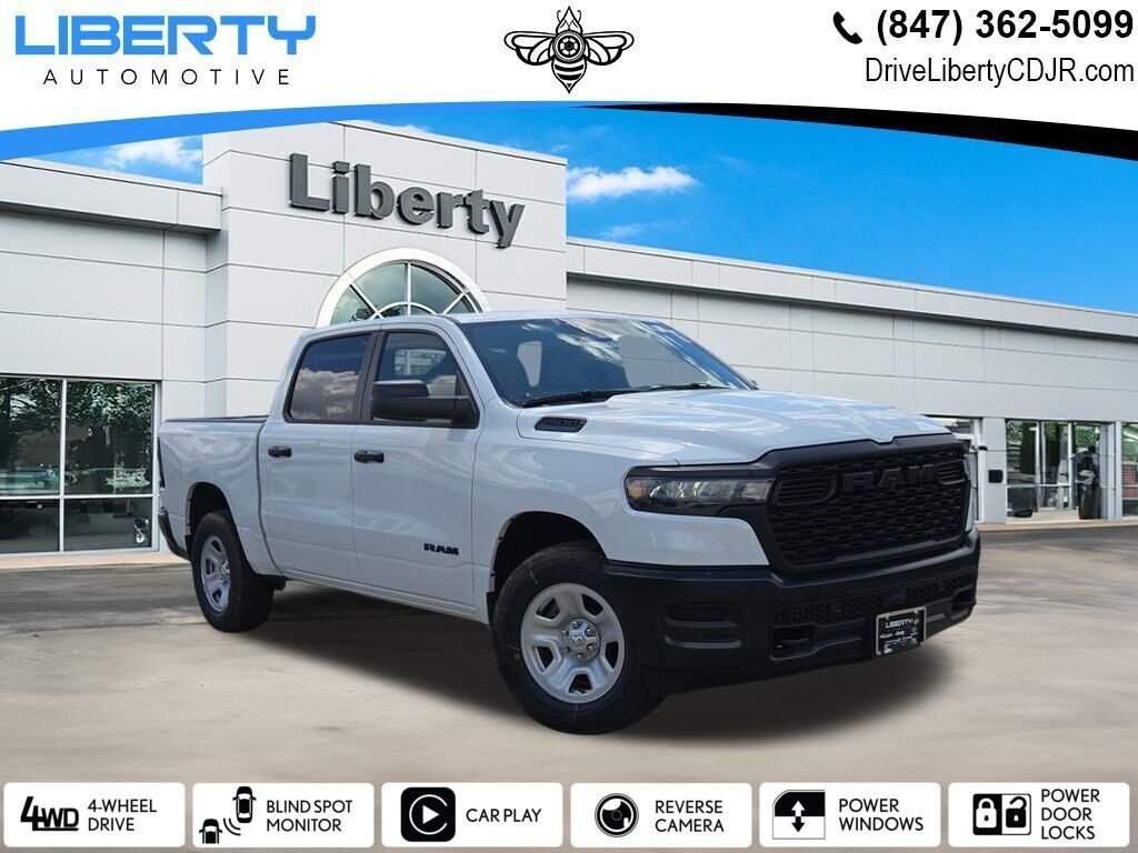 New 2026 Bright White Clearcoat RAM Tradesman image 1