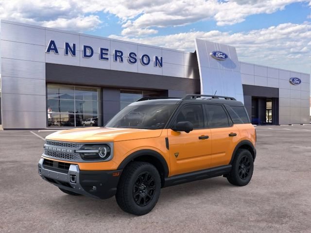 New 2026 Orange Fury Metallic Tri-Coat Ford Badlands image 1