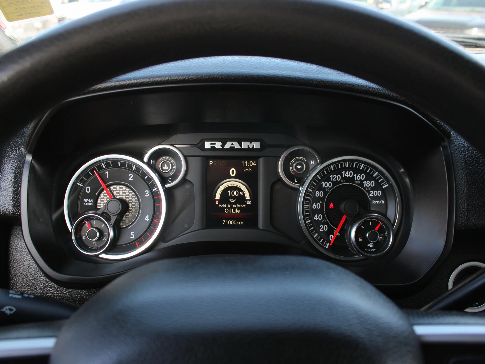 Certified Used 2022 Black RAM Big Horn * Cummins Diesel | Apple CarPlay | Remote Start | Protection Group | Backup Camera image 7