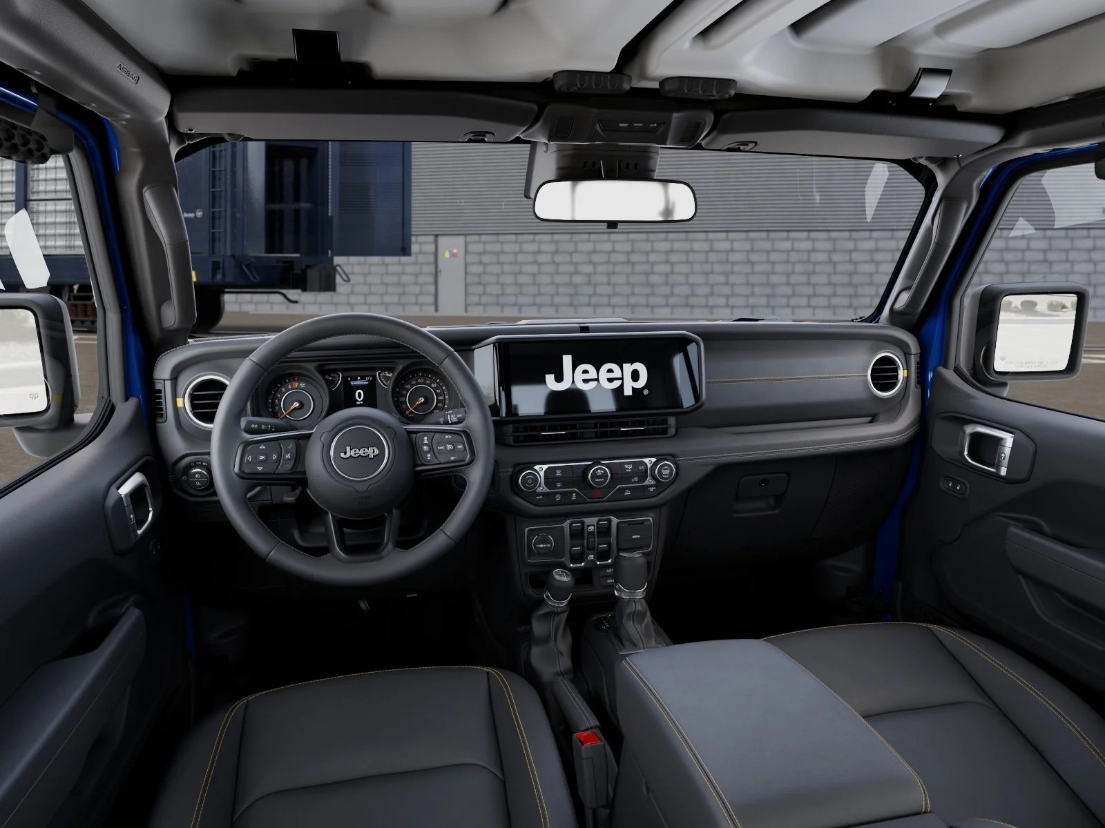 New 2026 Hydro Blue Pearl-Coat Exterior Paint Jeep Sahara image 19