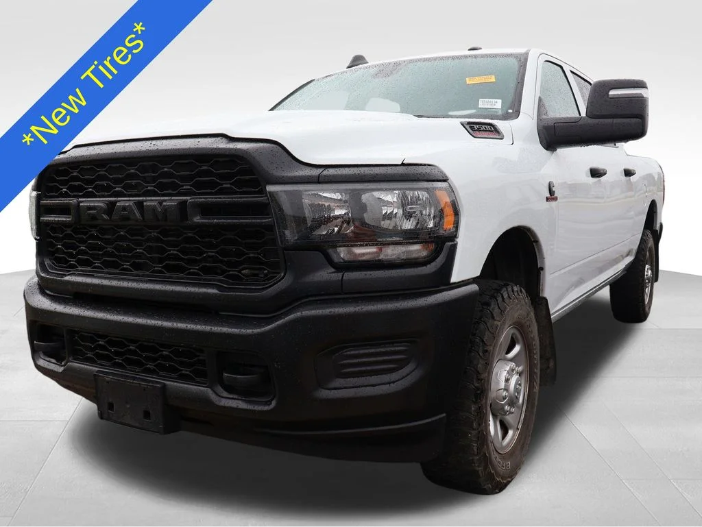 Used 2024 Bright White Clearcoat Ram Tradesman image 2
