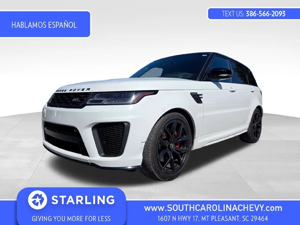 Used 2018 White Land Rover SVR image 1