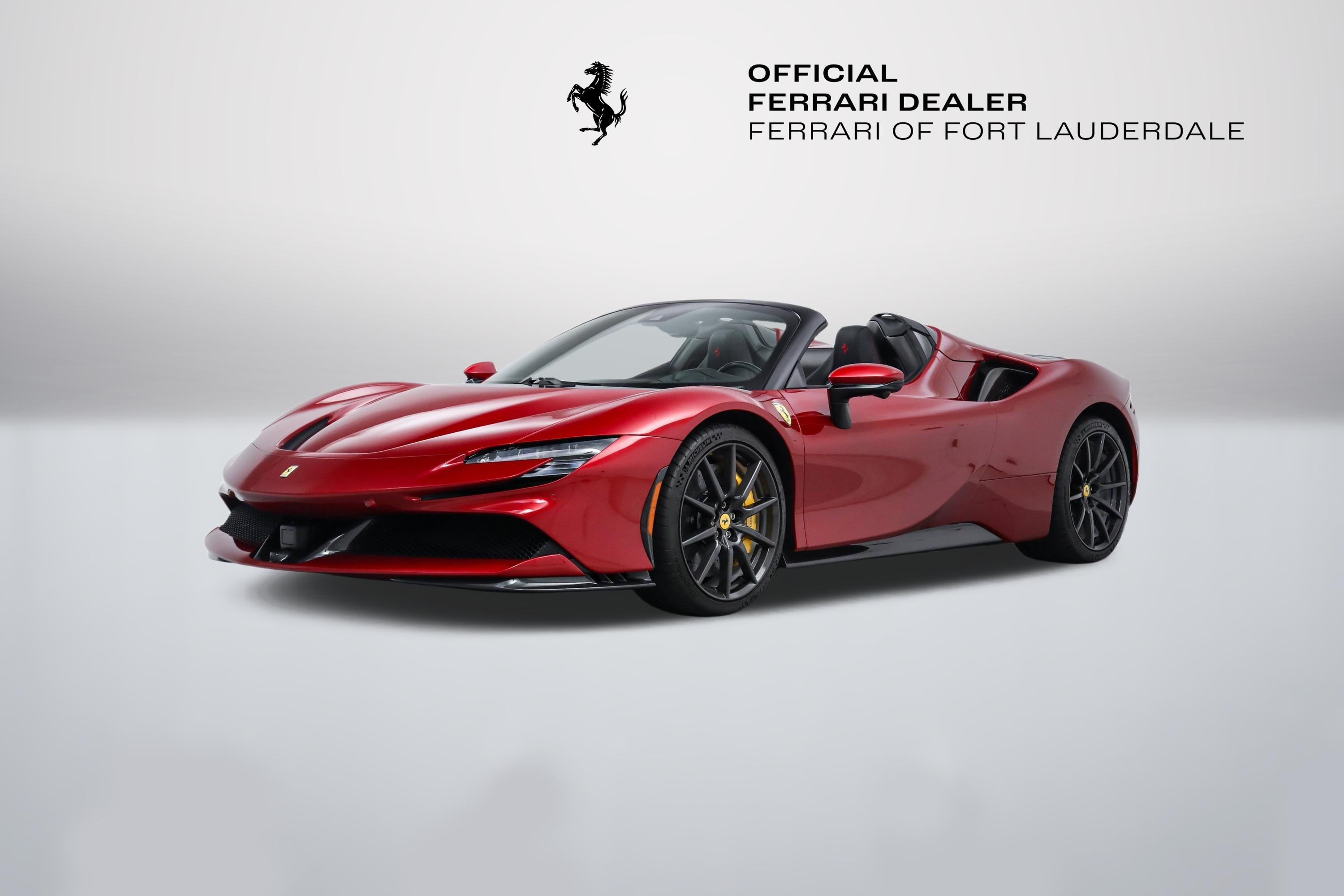 Certified Used 2025 Rosso Fuoco Ferrari  image 1