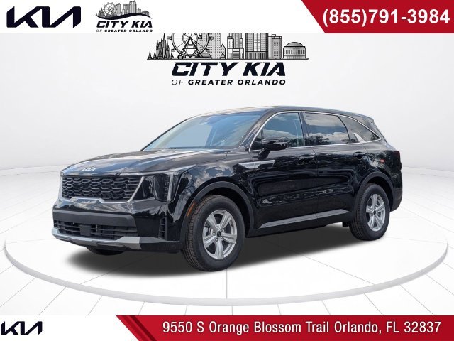 New 2026 Ebony Black Kia LX image 1