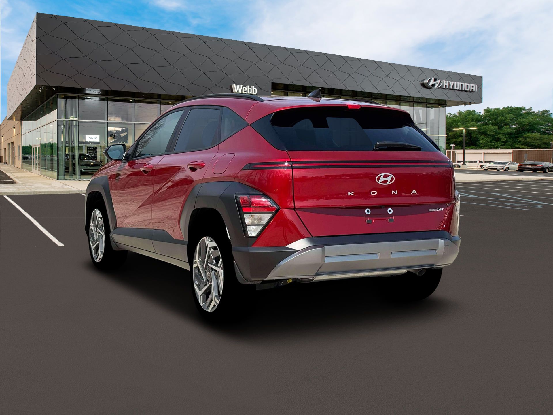 New 2026 Red Hyundai SEL Premium image 5