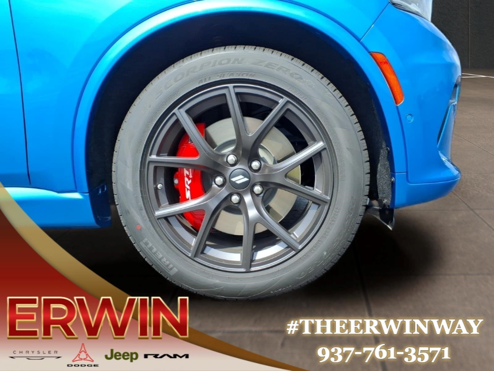 New 2027 B5 Blue Exterior Paint Dodge R/T 392 image 7