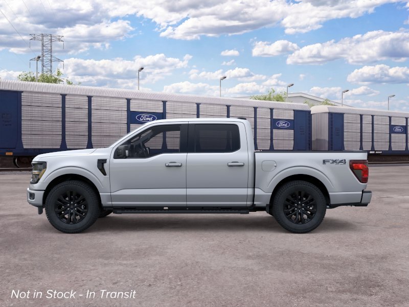 New 2026 Iconic Silver Metallic Ford XLT image 3