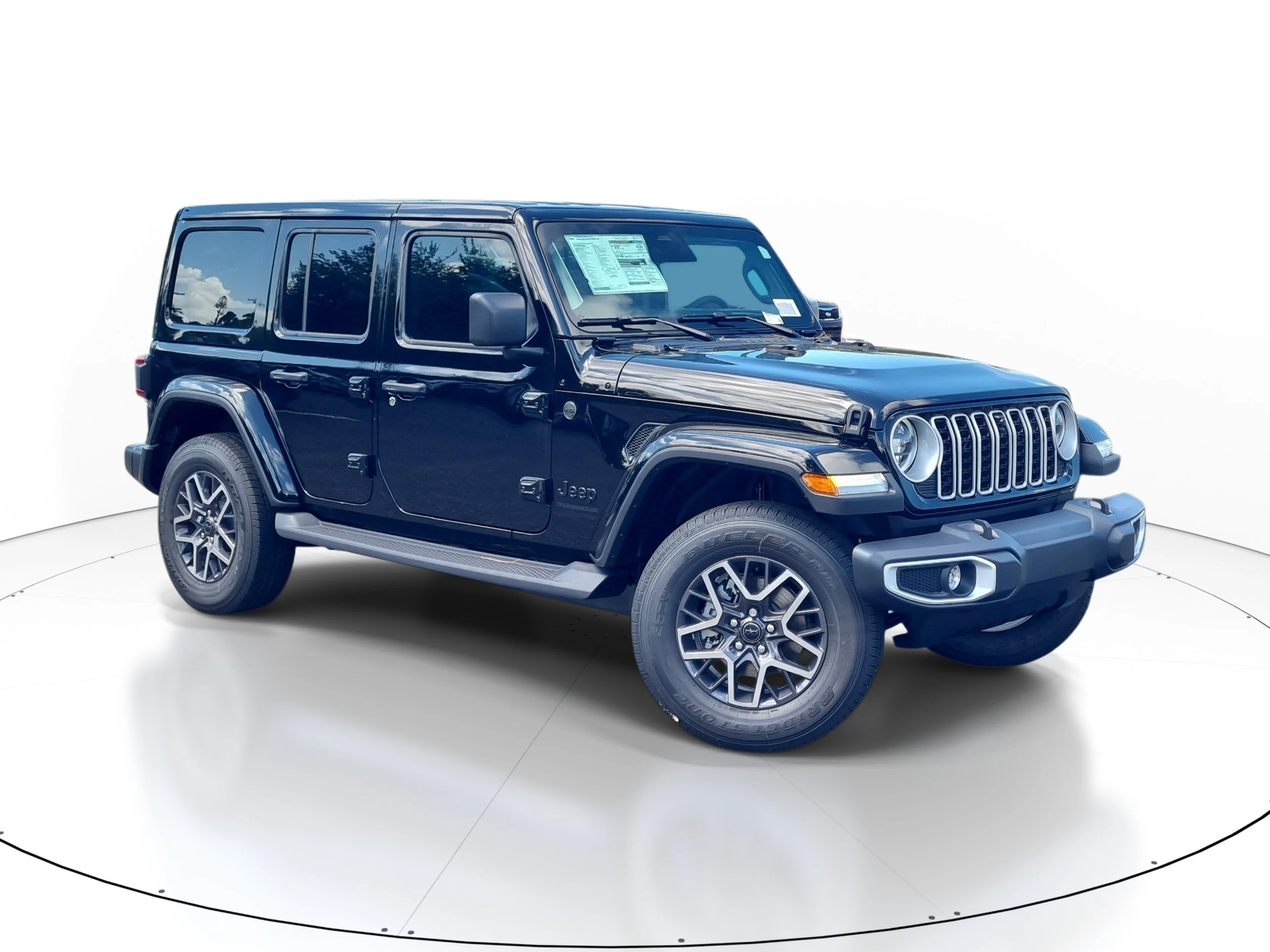 New 2026 Black Clearcoat Jeep Sahara image 1