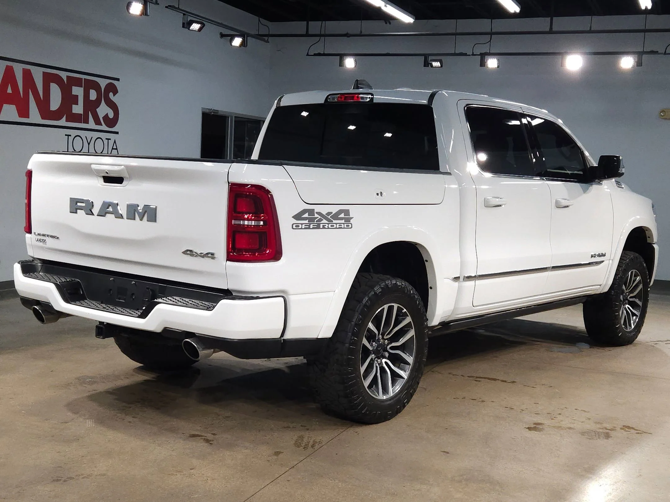 Used 2025 Bright White Clearcoat Ram Limited image 7