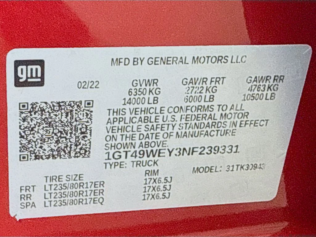 Used 2022 Cayenne Red Tintcoat GMC Denali image 33
